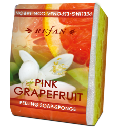 Muilas-kempinė pilingui "Pink Grapefruit" 75 g